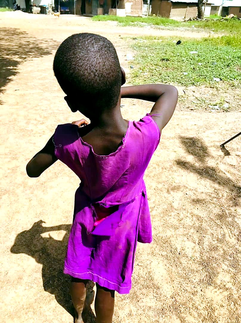 Girl in Ghana needing school uniform support