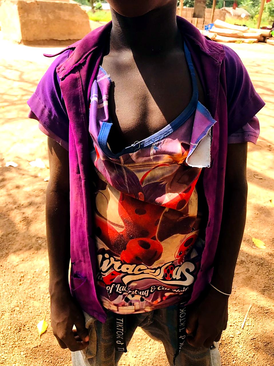 Student needing practical clothing support in Ghana